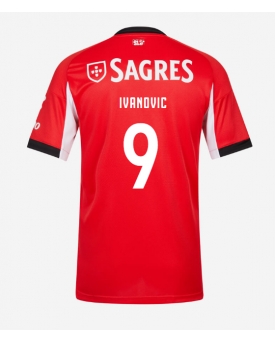 Billige Fotballdrakt Benfica Franjo Ivanovic #9 Replika Hjemmedrakt 2025-26 Kortermet Billige Fotballdrakt Benfica Franjo Ivanovic #9 Replika Hjemmedrakt 2025-26 Kortermet